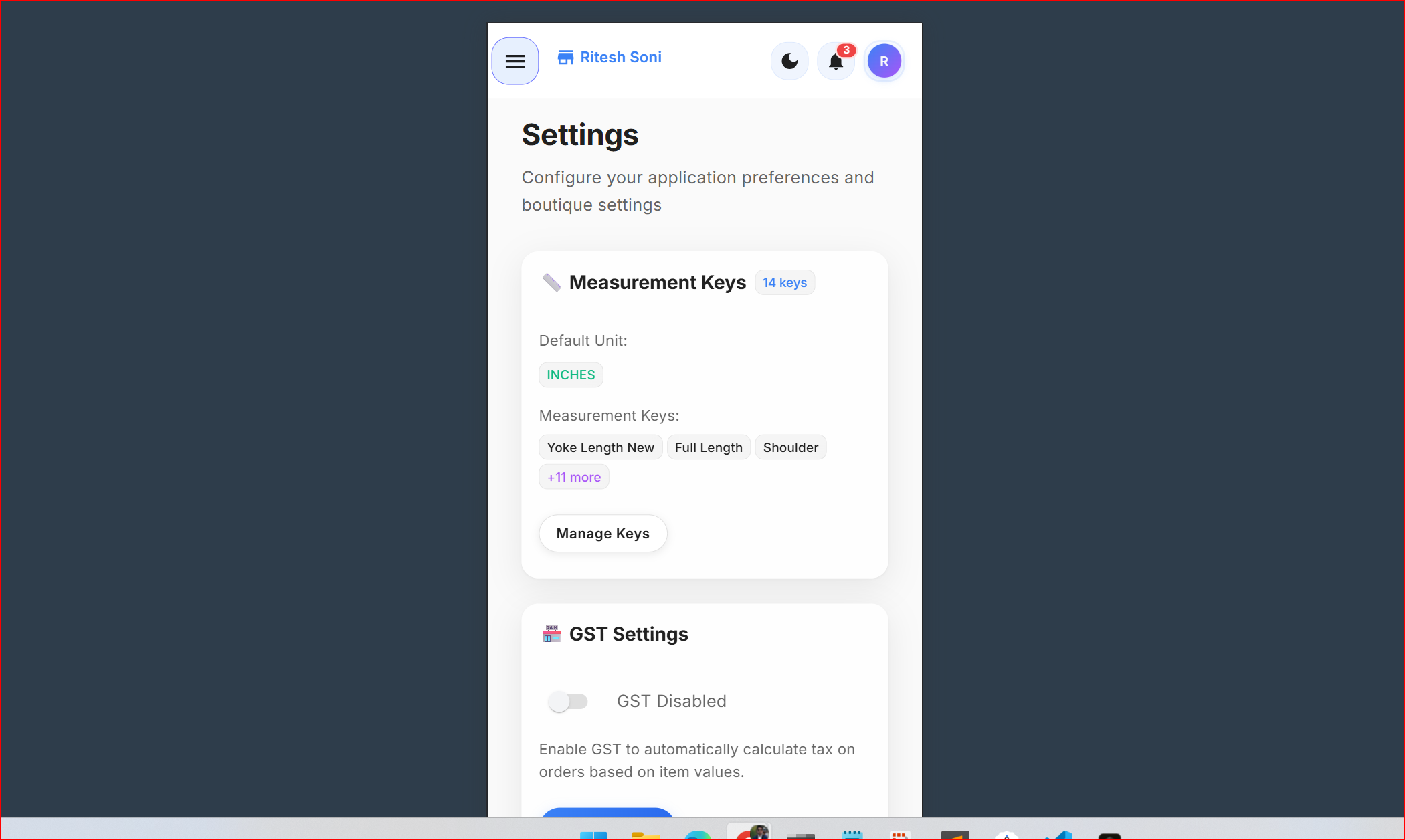 Mobile-responsive boutique management app for iOS and Android with on-the-go order and inventory access